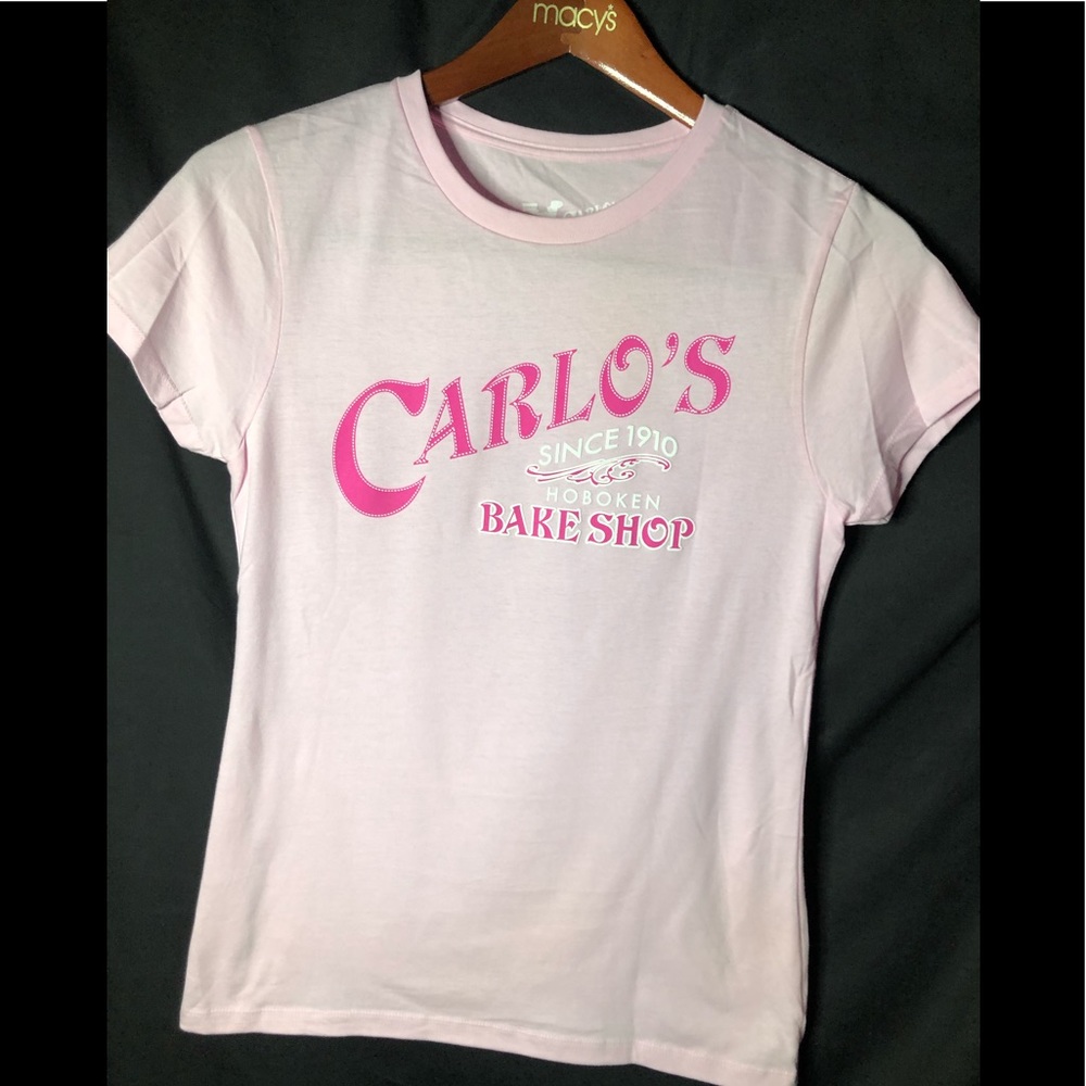 Carlos bakery pink graphic tee